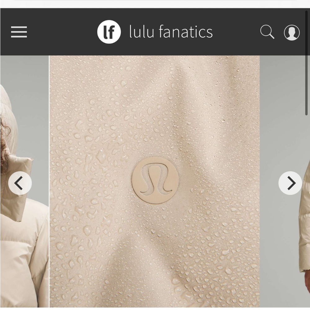 Lululemon Wunder Puff Super-Cropped Jacket Trench Size 6 - Picture 14 of 16